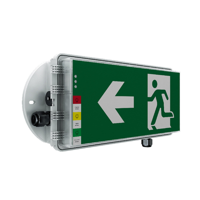 Wandgemonteerde LED Exit Noodverlichting 2200k-7000k 100-277V