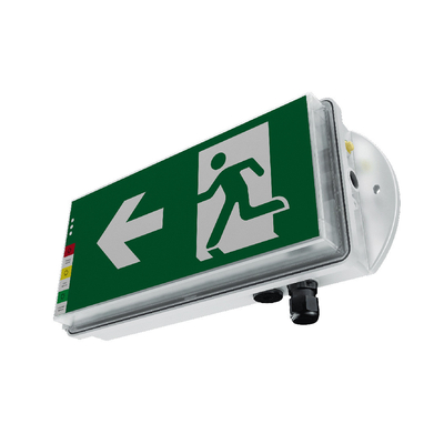 Wandgemonteerde LED Exit Noodverlichting 2200k-7000k 100-277V