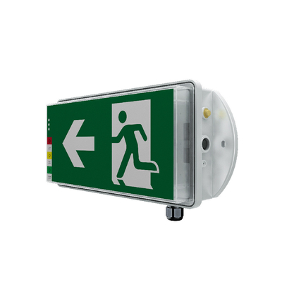 Wandgemonteerde LED Exit Noodverlichting 2200k-7000k 100-277V