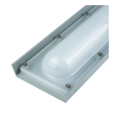 Atex Explosieveilige Ip66 Led 2ft 4ft Licht Met Noodbatterij Back-up Tot Drie Uur H-SERIE